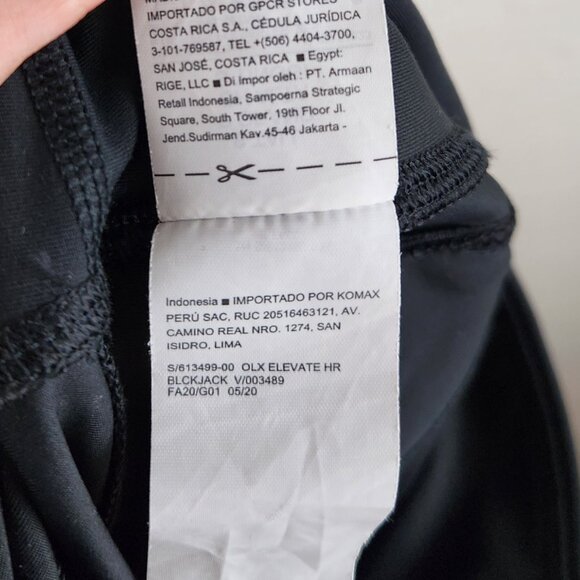 Old Navy High-Waisted PowerSoft Side-Pocket 7/8 Run Elevate Leggings sz S Tall - Picture 11 of 11